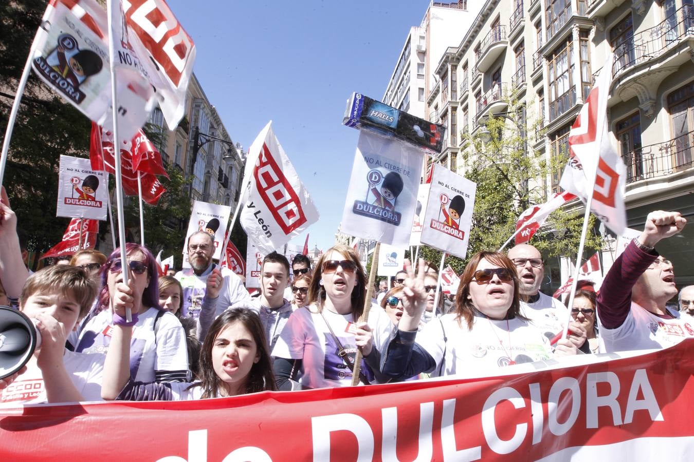 Manifestación del 1º de Mayo en Valladolid