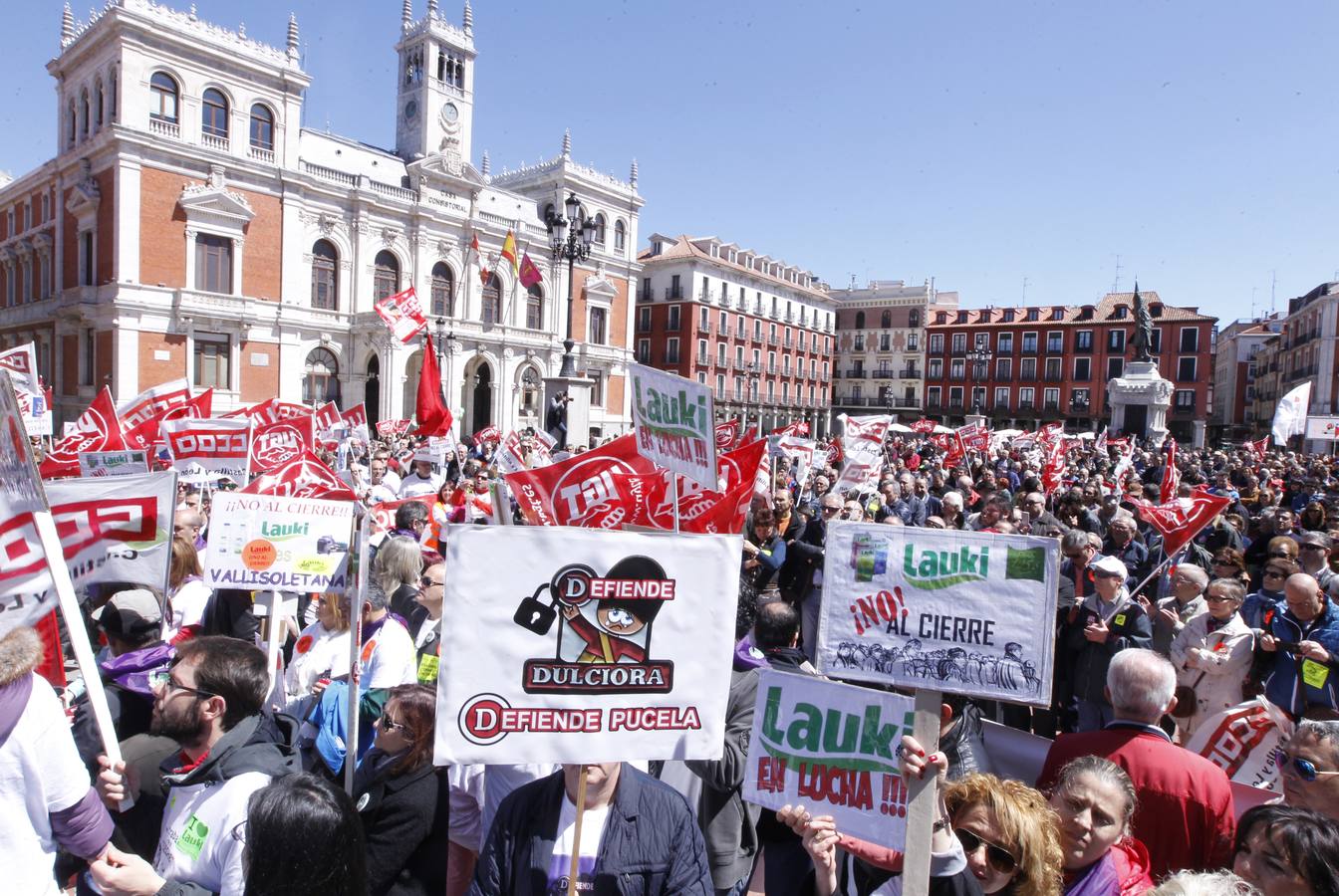 Manifestación del 1º de Mayo en Valladolid