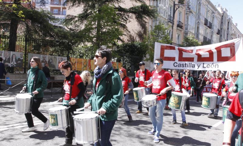 Manifestación del 1º de Mayo en Valladolid