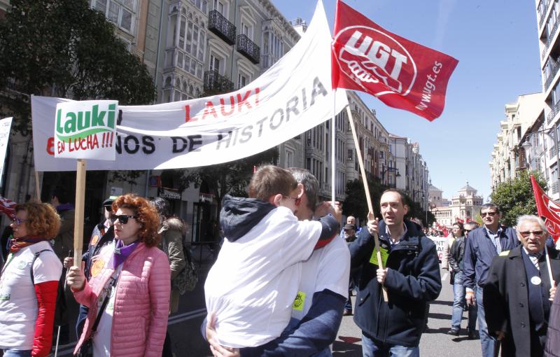 Manifestación del 1º de Mayo en Valladolid