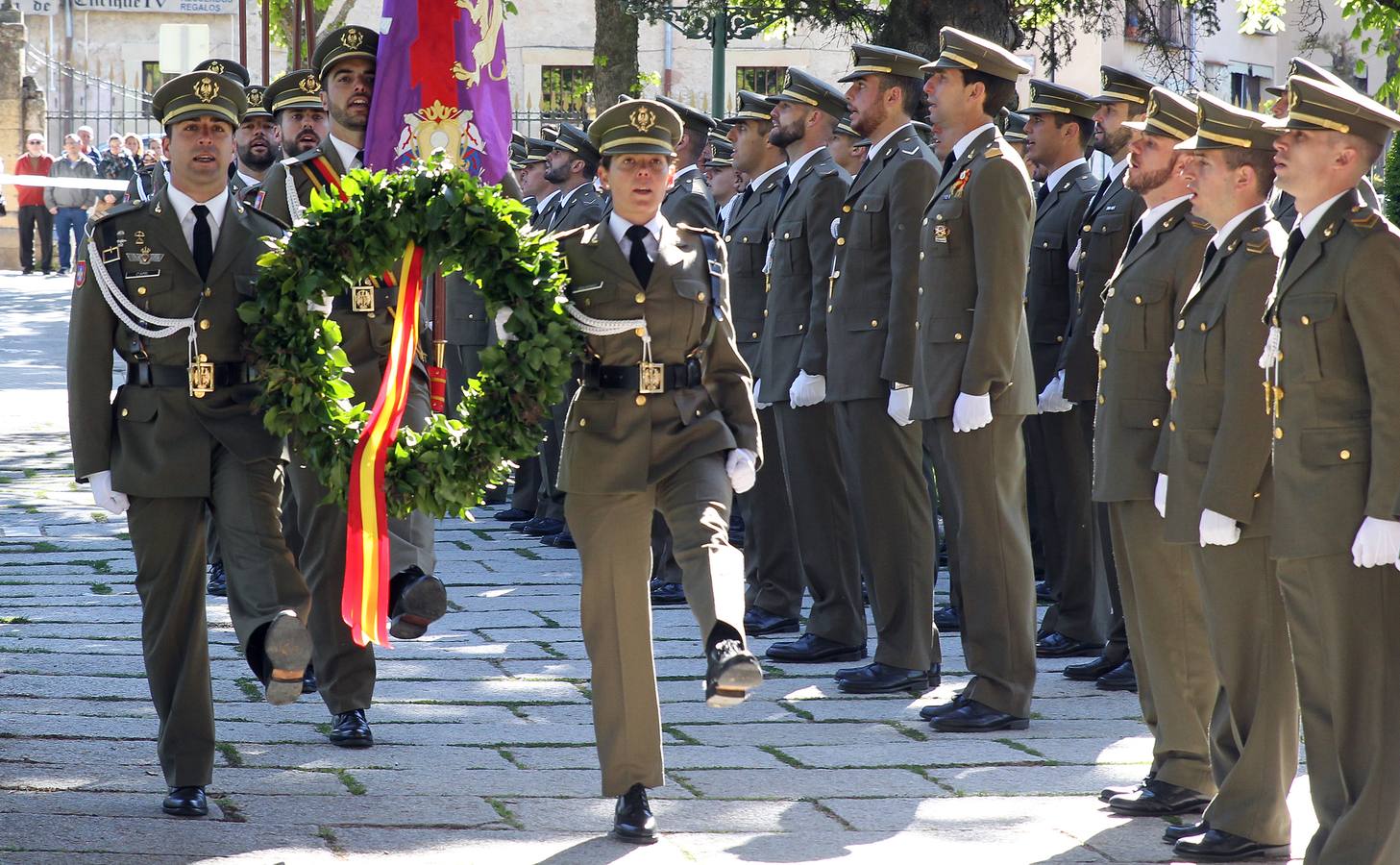 Acto conmemorativo del Dos de Mayo en el Alcázar de Segovia