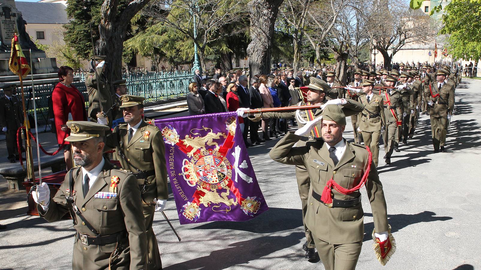 Acto conmemorativo del Dos de Mayo en el Alcázar de Segovia