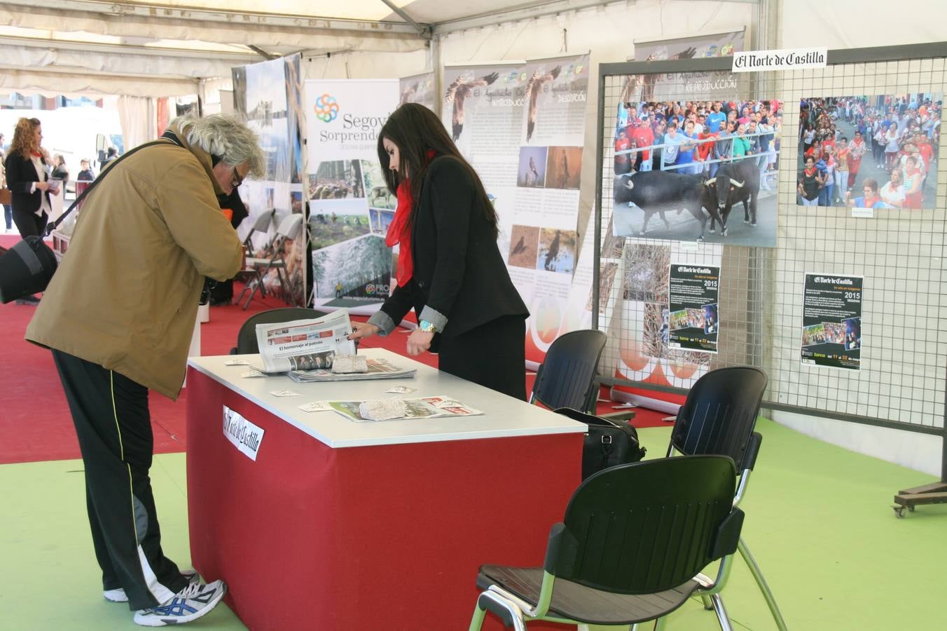 Jornada del domingo en la Feria de Cuéllar