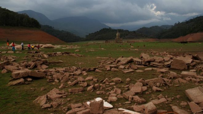 El pueblo que emergió del agua en Venezuela