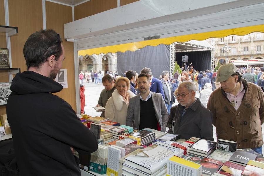 Inauguración de la Feria del Libro en Salamanca