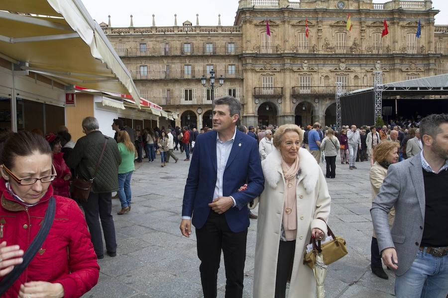 Inauguración de la Feria del Libro en Salamanca