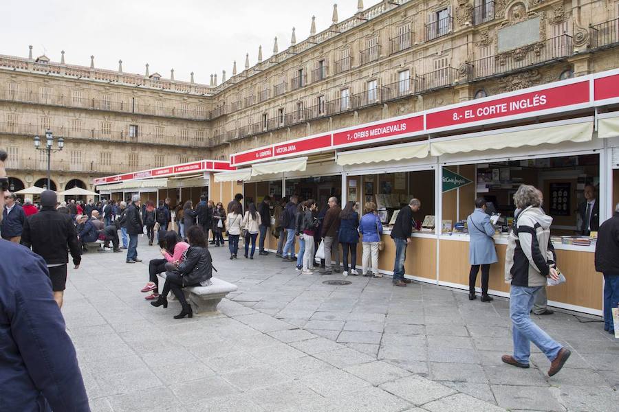 Inauguración de la Feria del Libro en Salamanca