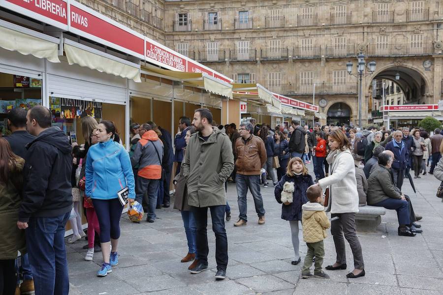 Inauguración de la Feria del Libro en Salamanca