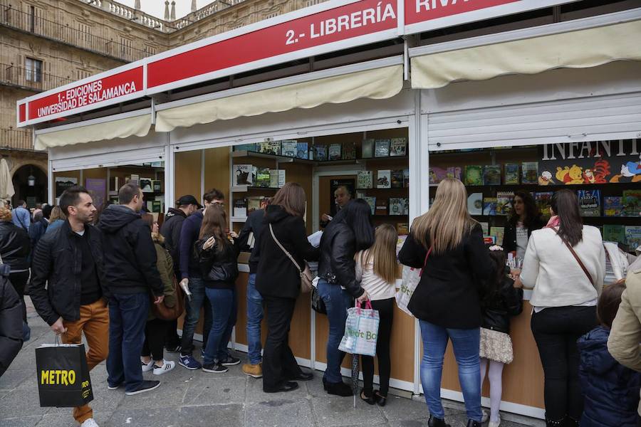 Inauguración de la Feria del Libro en Salamanca