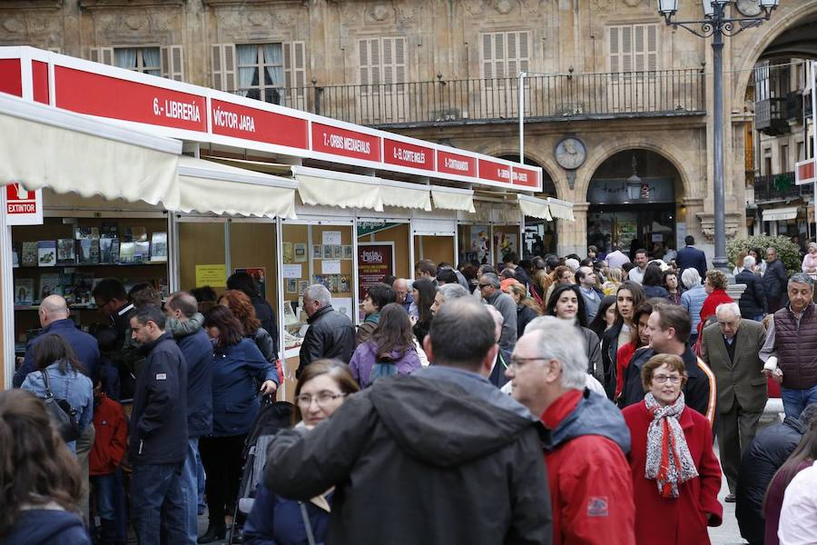 Inauguración de la Feria del Libro en Salamanca