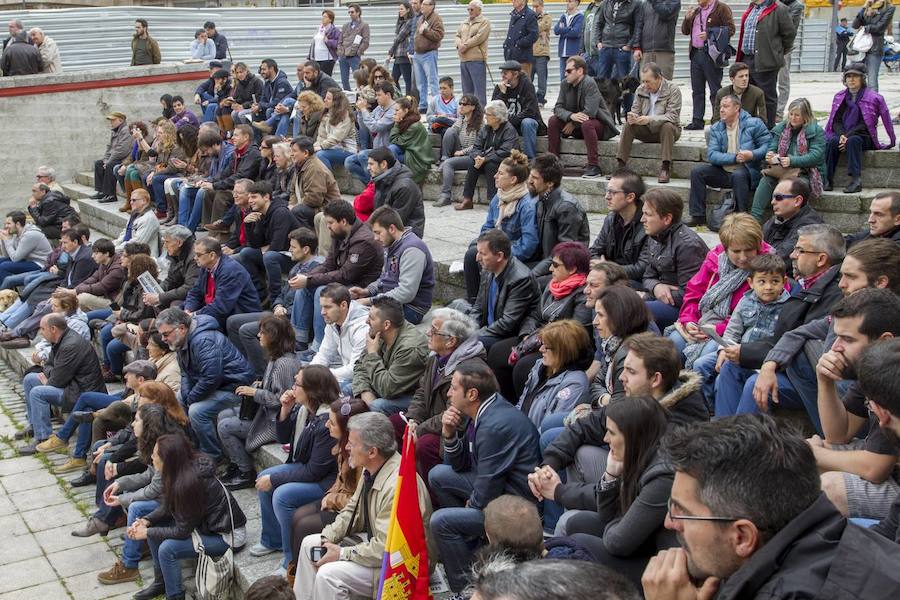 Juan Carlos Monedero inicia la precampaña en Salamanca