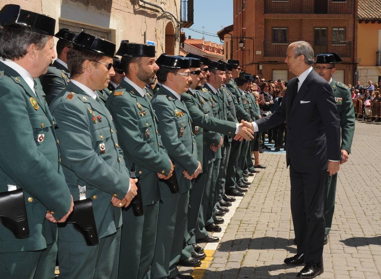 Tordesillas despide al guardia civil arrollado en la A-62 en acto de servicio