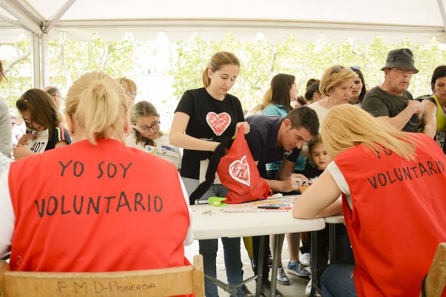 Marcha solidaria 'Menudos corazones' en Valladolid