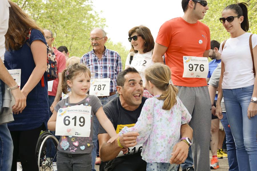 Marcha solidaria 'Menudos corazones' en Valladolid