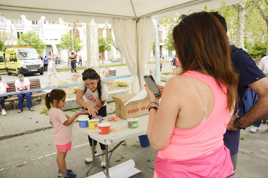 Marcha solidaria 'Menudos corazones' en Valladolid