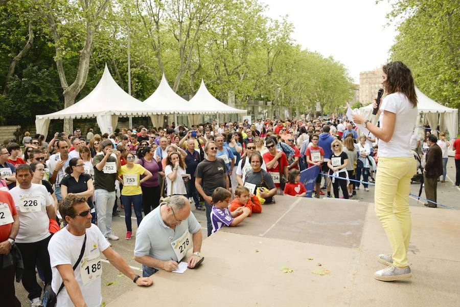 Marcha solidaria 'Menudos corazones' en Valladolid