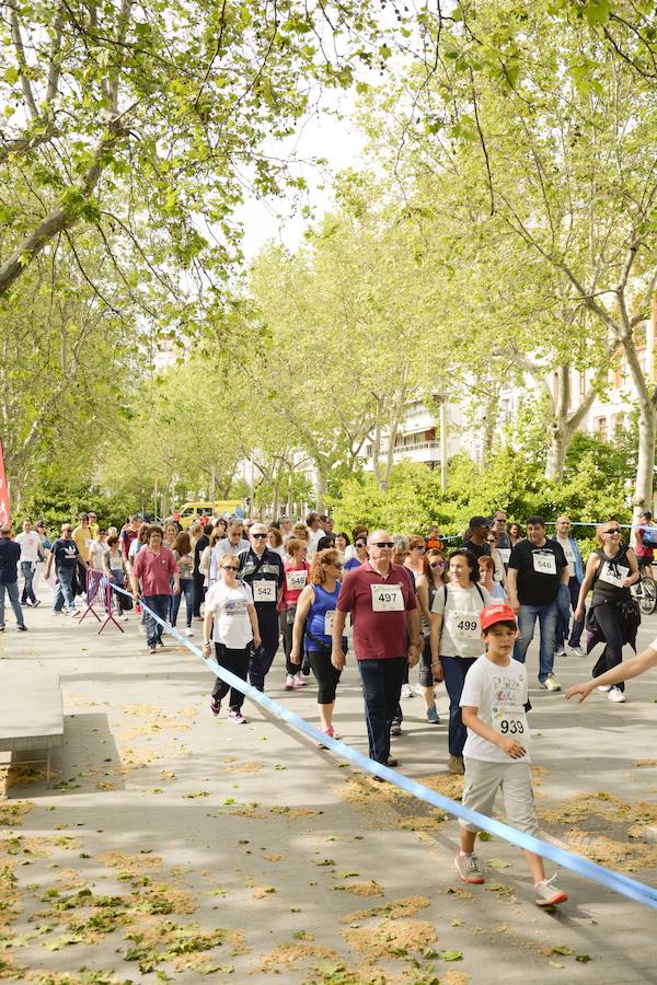 Marcha solidaria 'Menudos corazones' en Valladolid