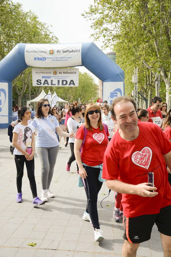 Marcha solidaria 'Menudos corazones' en Valladolid