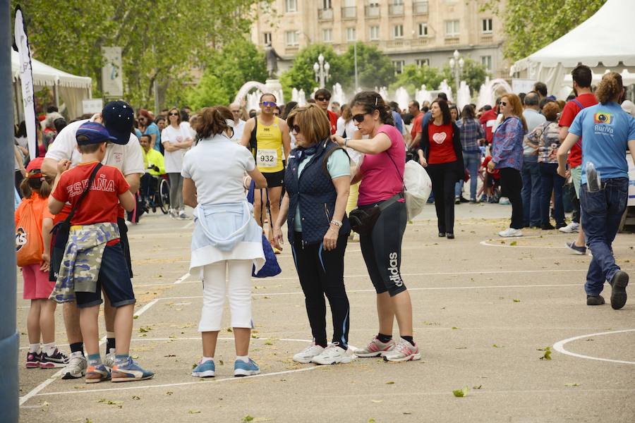Marcha solidaria 'Menudos corazones' en Valladolid