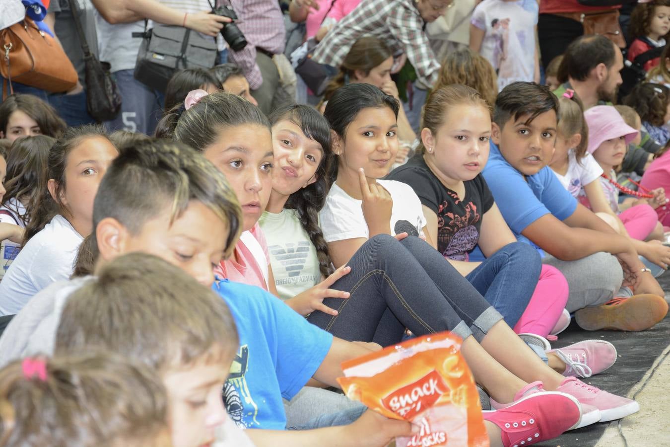 Actuación de Cirque Barbette en el Campo Grande.