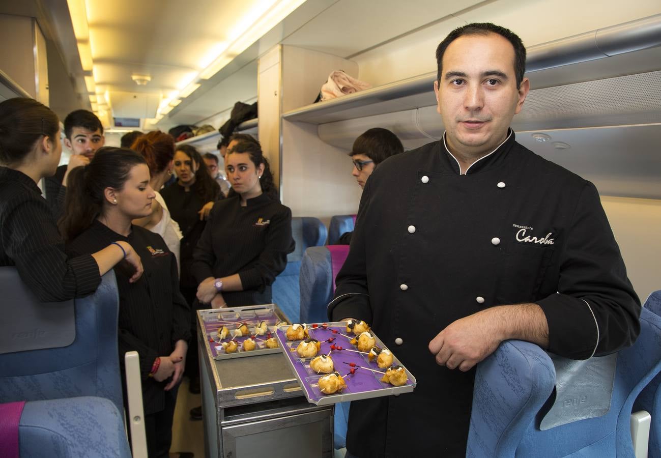 El Concurso Provinvial de Pinchos arranca en el Tren de la Tapa