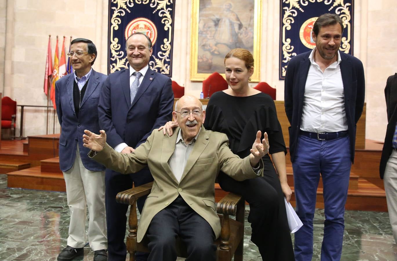 El Ateneo y la Universidad de Valladolid rinden homenaje al actor Juan Antonio Quintana