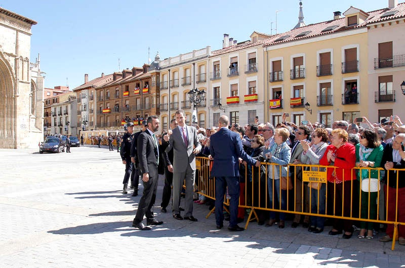 Los Reyes entregan en Palencia los Premios Nacionales de Cultura (2/3)