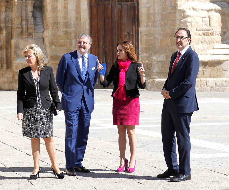 Los Reyes entregan en Palencia los Premios Nacionales de Cultura (2/3)