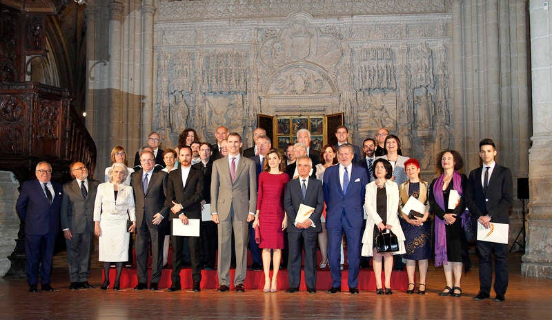 Los Reyes entregan en Palencia los Premios Nacionales de Cultura (3/3)