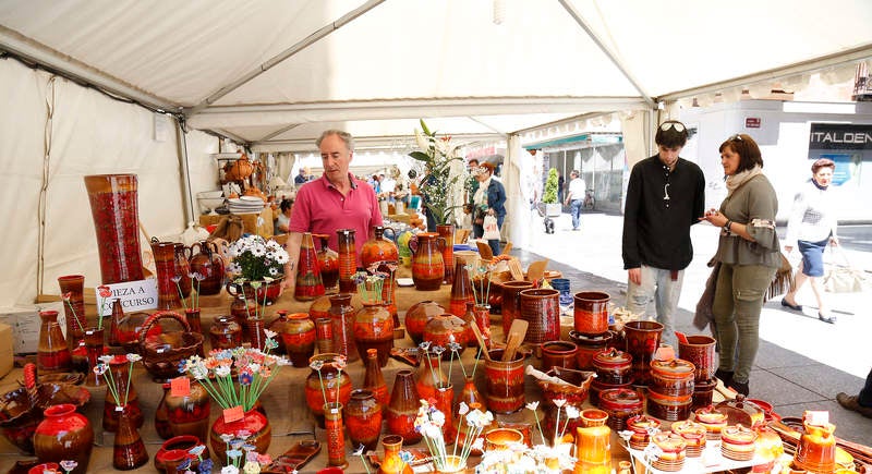 Inauguración de la Muestra de Cerámica de la Feria Chica de Palencia