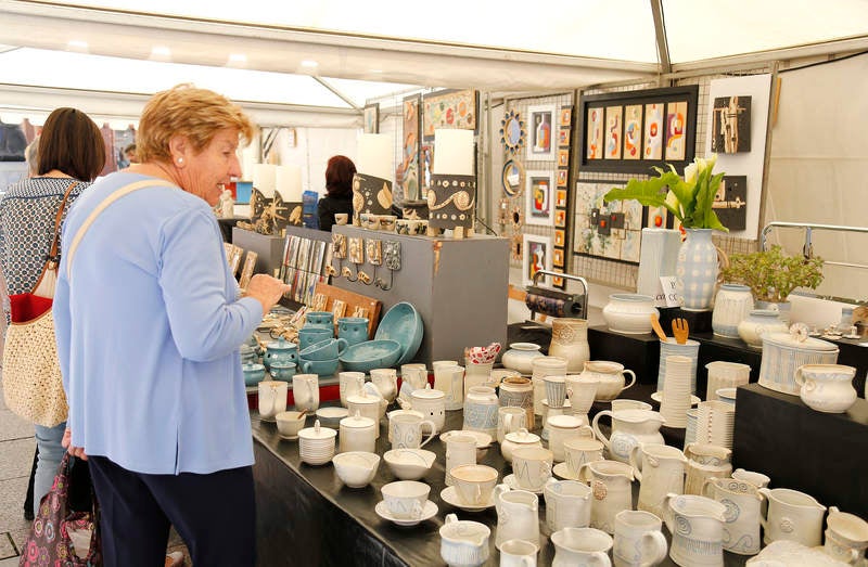 Inauguración de la Muestra de Cerámica de la Feria Chica de Palencia