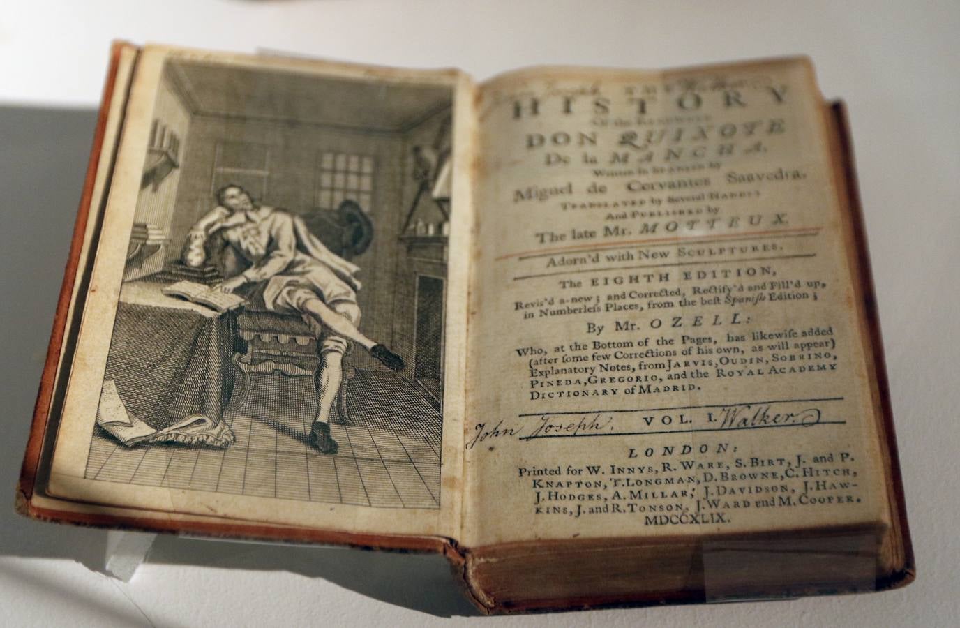 La Casa Revilla acoge una exposición de ediciones del &#039;Quijote&#039;