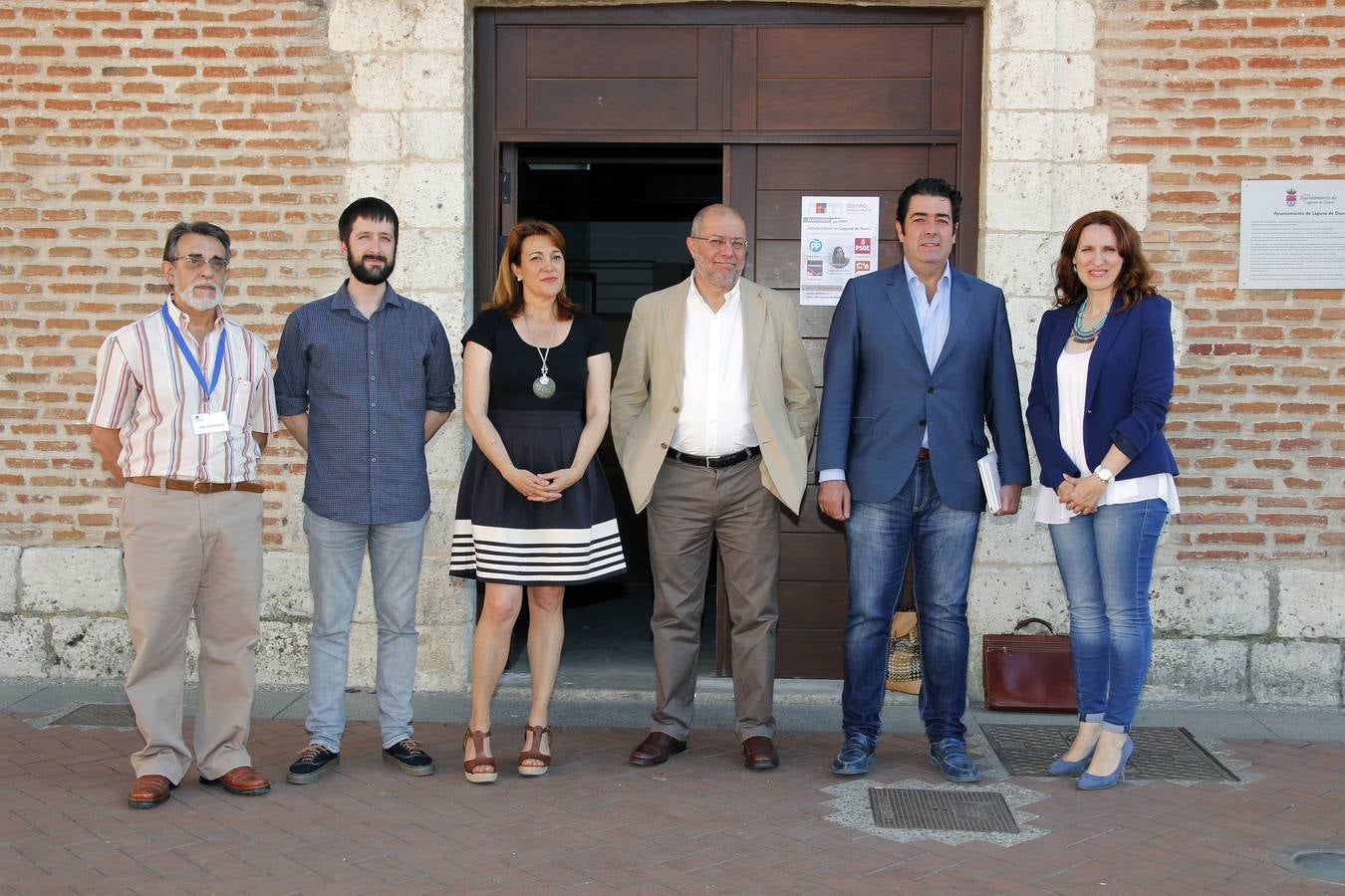 Los candidatos al Congreso por Valladolid participan en un debate en Laguna de Duero
