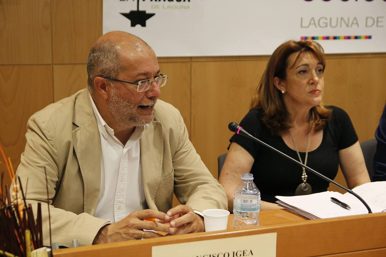 Los candidatos al Congreso por Valladolid participan en un debate en Laguna de Duero