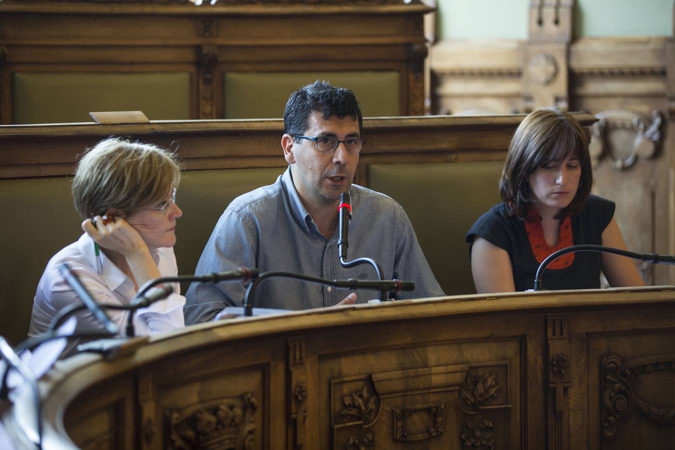 Pleno en el Ayuntamiento de Valladolid