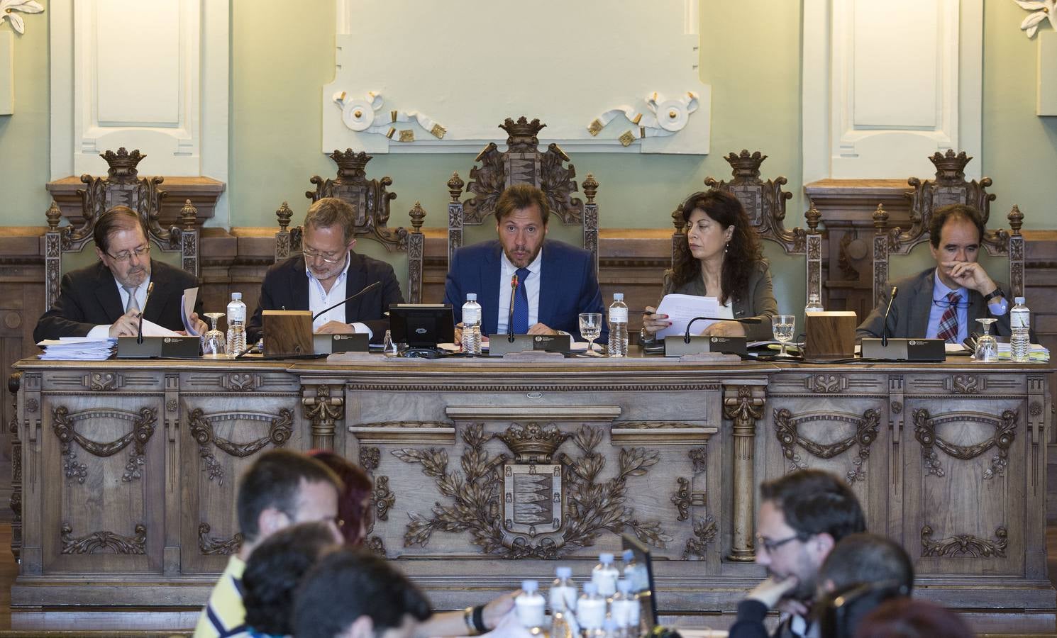 Pleno en el Ayuntamiento de Valladolid