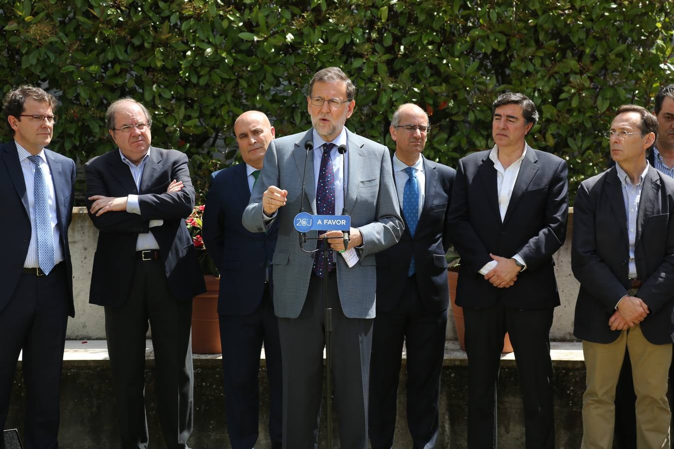 Mariano Rajoy visita la sede de Asprodes en Salamanca