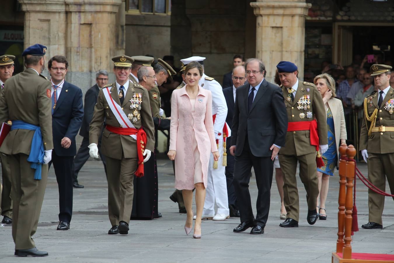 La Reina Letizia visita Salamanca (1/2)