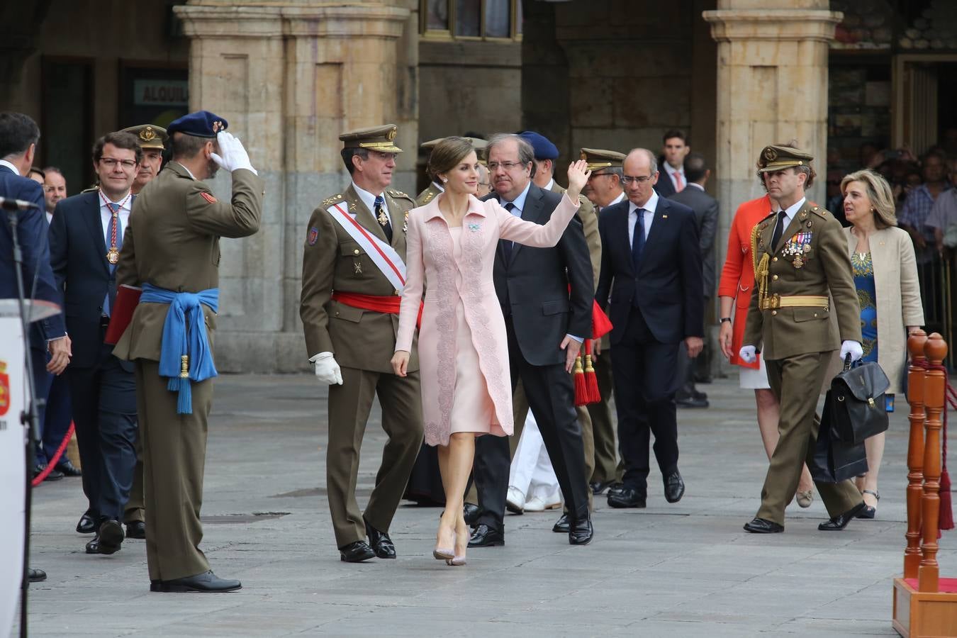 La Reina Letizia visita Salamanca (1/2)