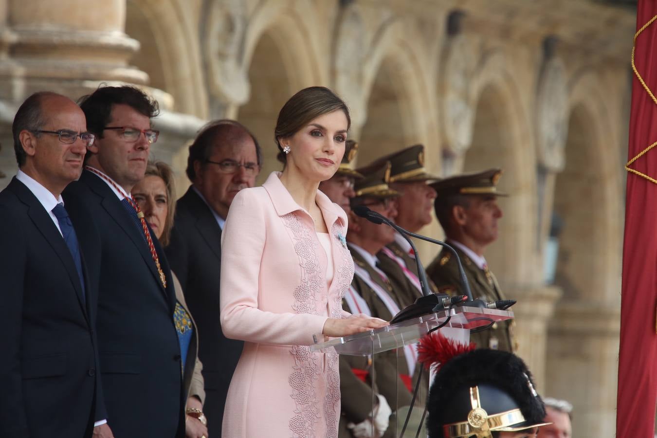 La Reina Letizia visita Salamanca (1/2)