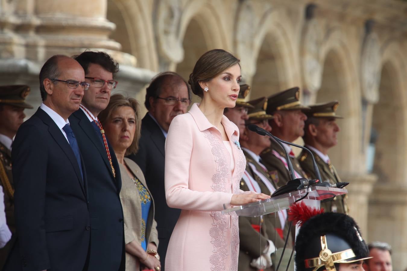 La Reina Letizia visita Salamanca (1/2)