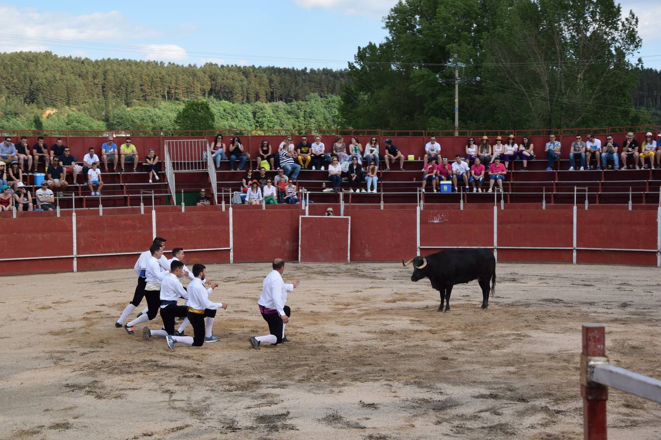 Espectáculo de recortes en las fiestas de Guardo