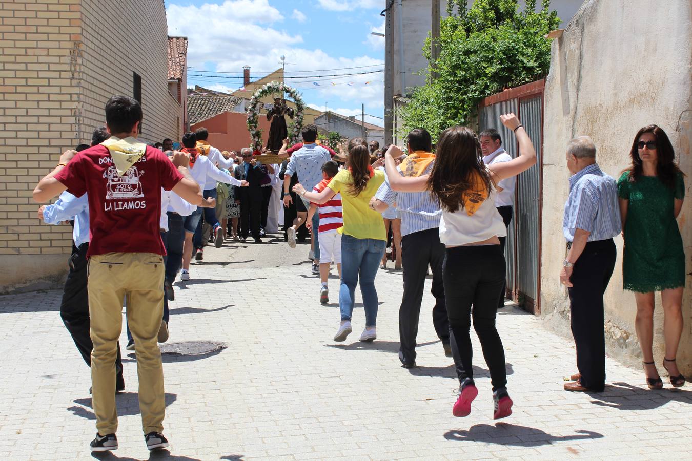 Soto de Cerrato se viste de gala durante las fiestas patronales de San Antonio de Padua