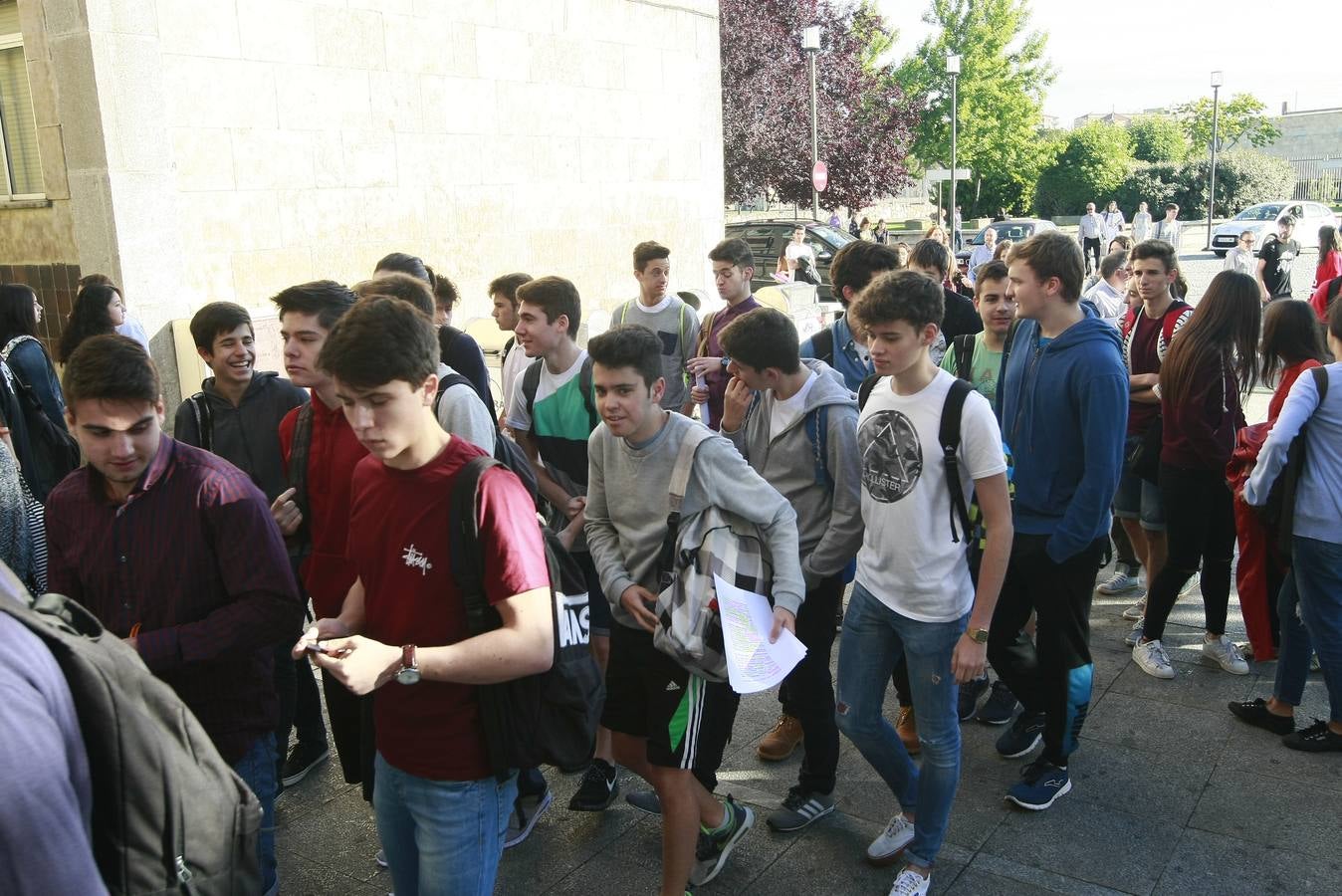 La última selectividad para las estudiantes salmantinos (1/2)