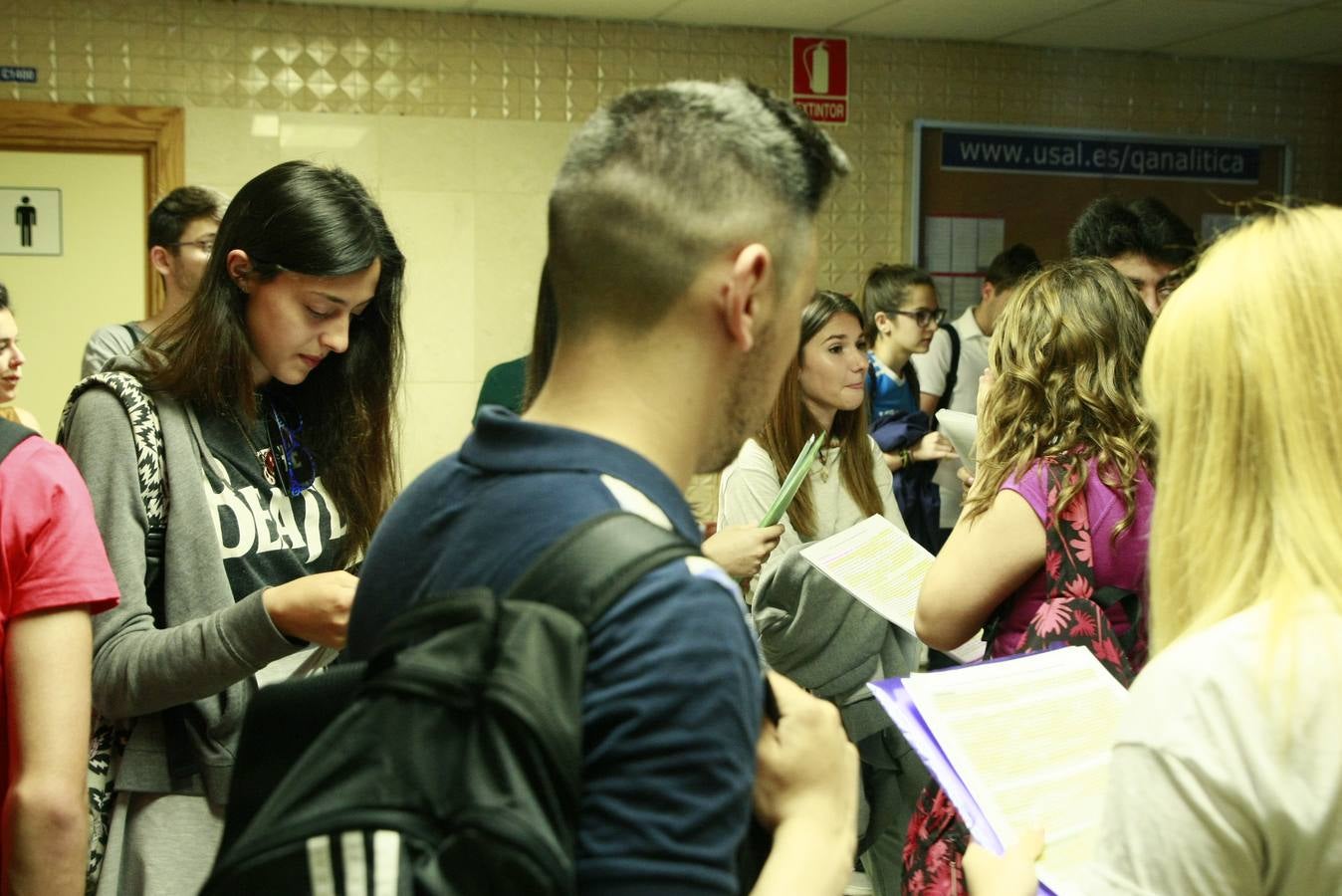 La última selectividad para las estudiantes salmantinos (1/2)