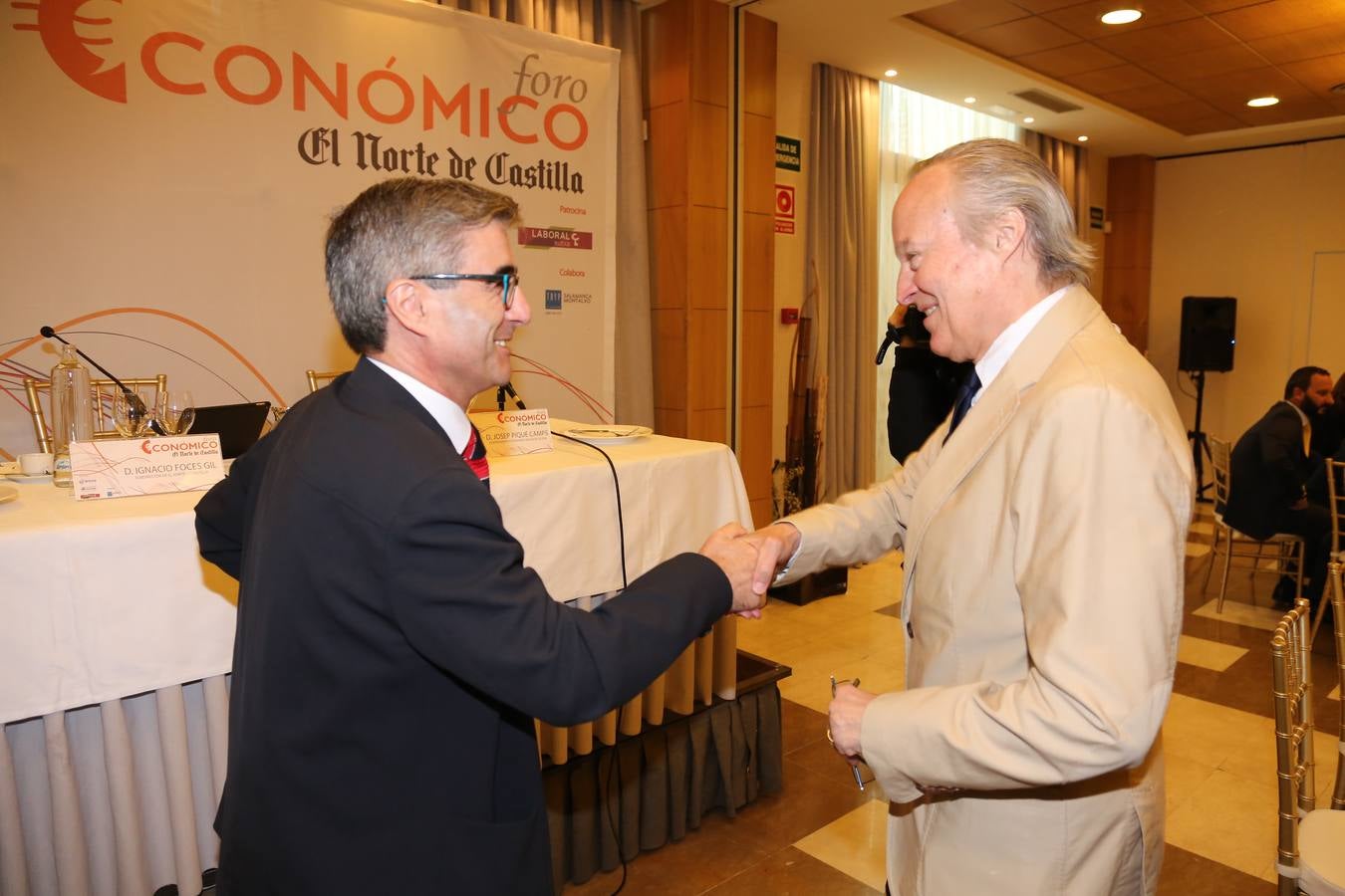 El exministro Josep Piqué en el Foro Económico de El Norte de Castilla en Salamanca