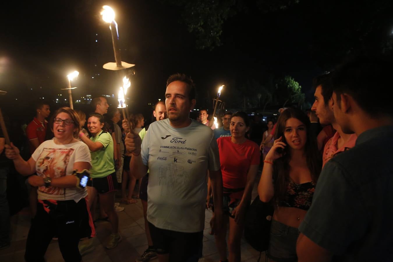 Noche de San Juan en la playa de Las Moreras de Valladolid (2/3)