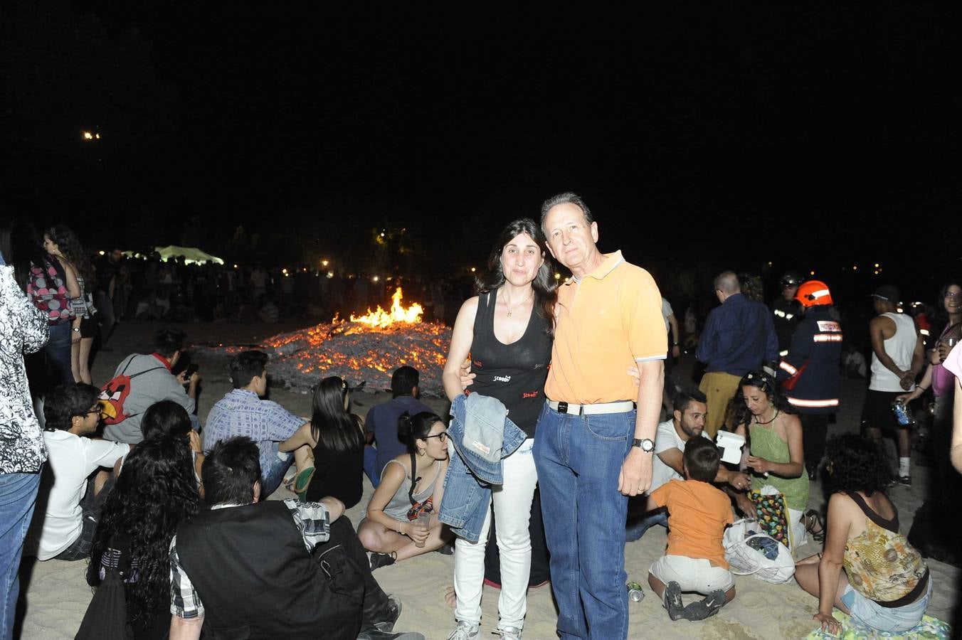 Noche de San Juan en la playa de Las Moreras de Valladolid (3/3)