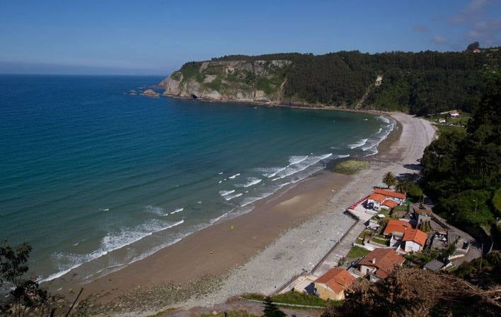 Playa de la Concha de Artedo en Cudillero.