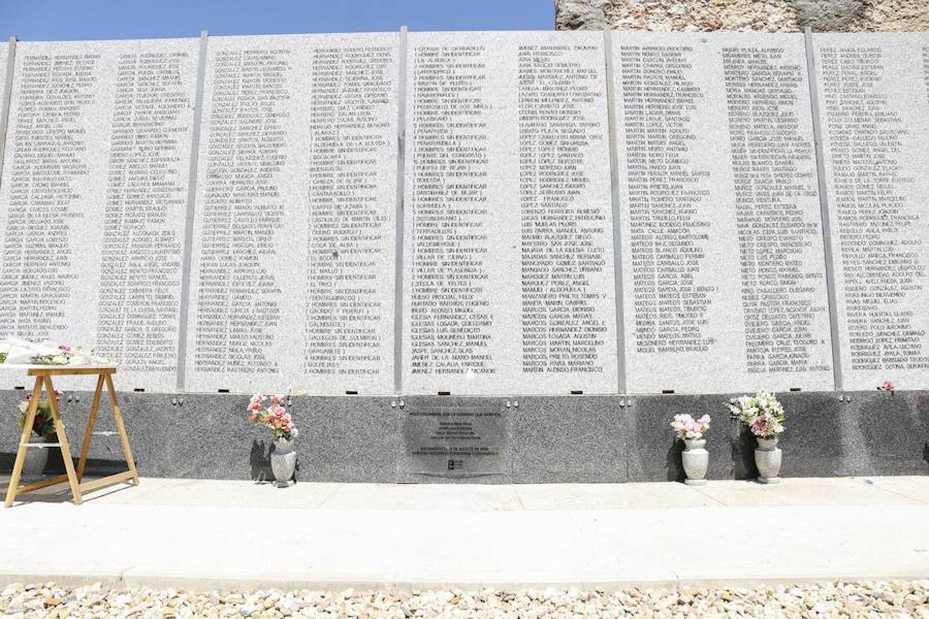 Recuerdo a las víctimas de la Guerra Civil en Salamanca